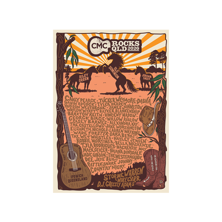 CMC ROCKS 2026 POSTER (LIMITED)