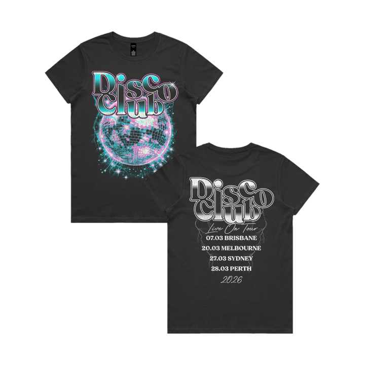 BOOTLEG VINTAGE TOUR COAL TSHIRT