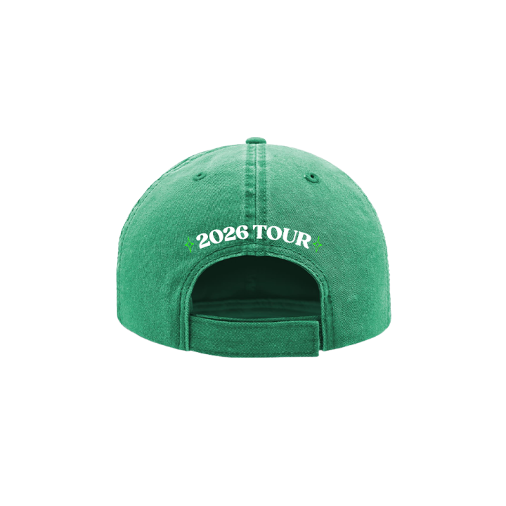 WASHED CHINO GREEN CAP