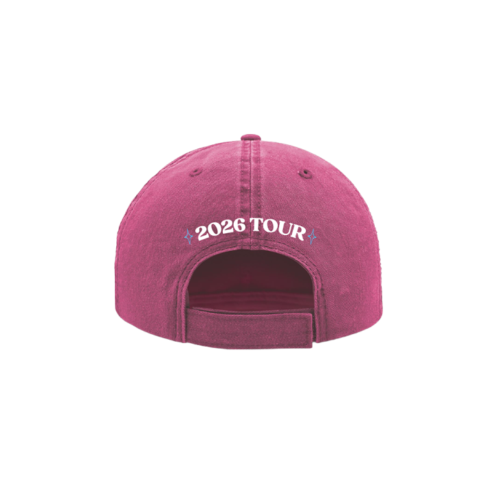 WASHED CHINO PINK CAP