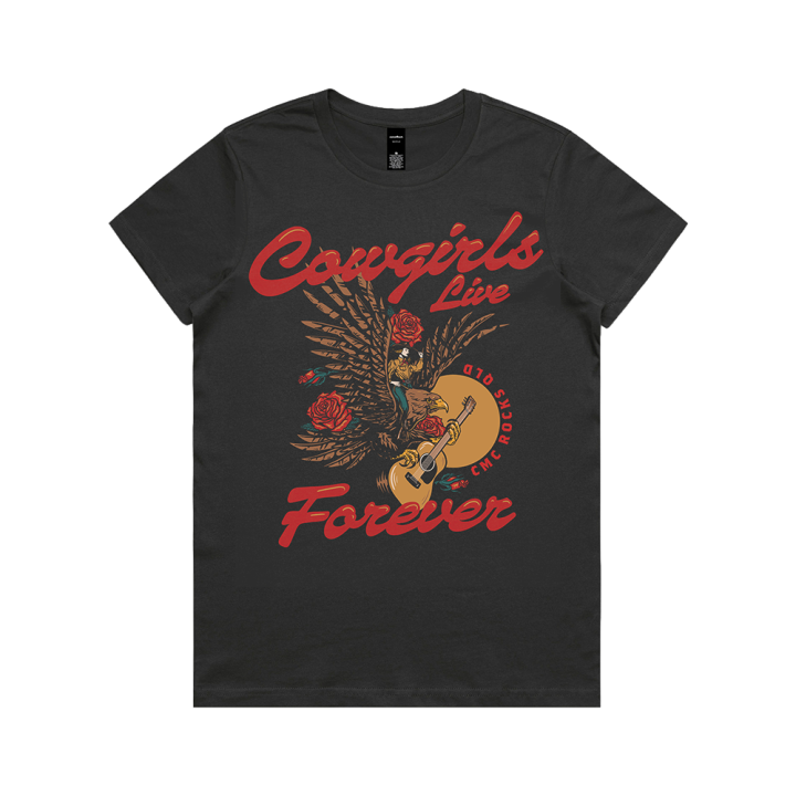 Eagle Rider Ladies Coal Tshirt