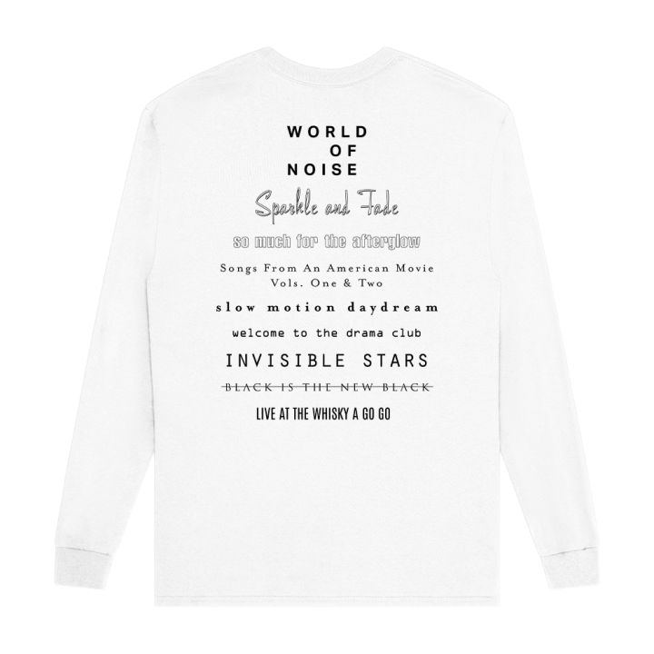 Star White Long Sleeve Tshirt