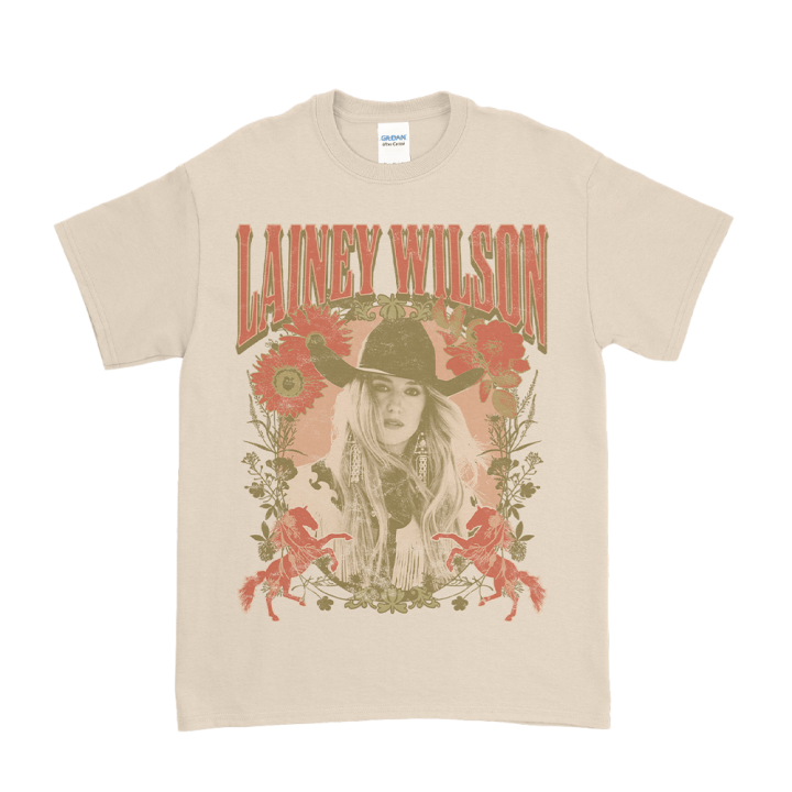 Flower Portrait Natural Tshirt