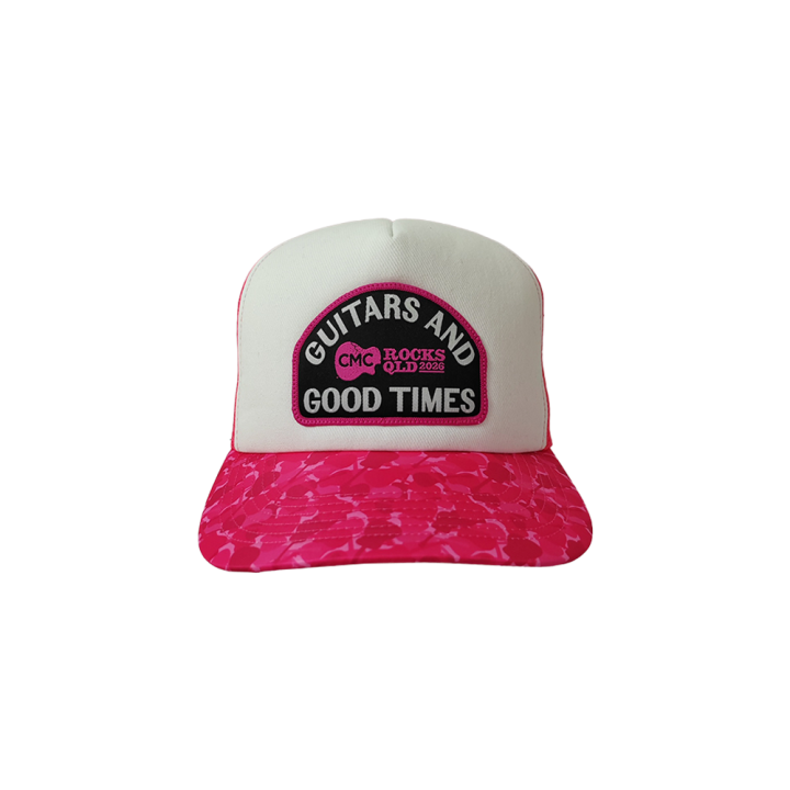 Good Times Pink Camo Cap