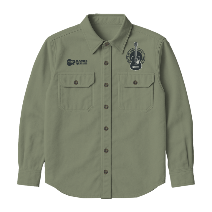 Good Times Khaki Green Mens Workshirt