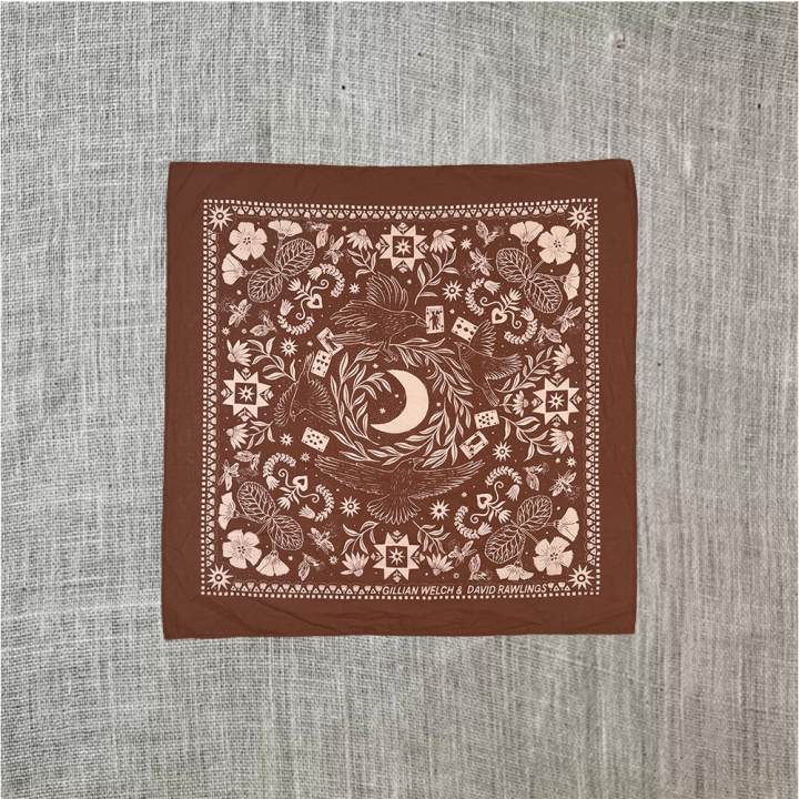 Brown Cowboy Bandana