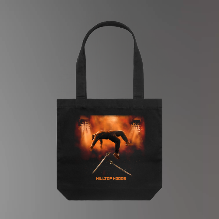 BLACK TOTE BAG
