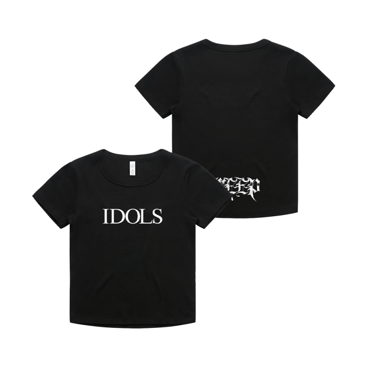 IDOLS BABY BLACK TSHIRT