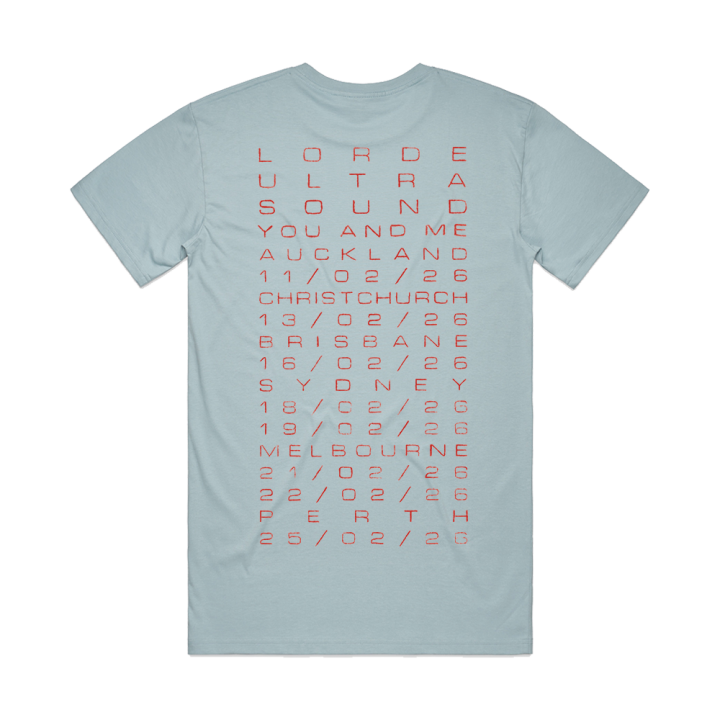 SKETCH DATEBACK BLUE TSHIRT