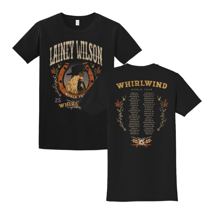 Whirlwind Black Tour Tshirt