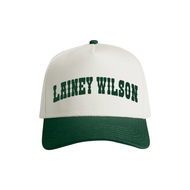 WHITE/GREEN CAP