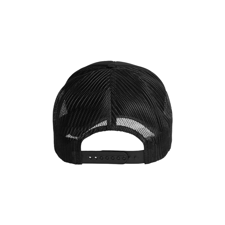 BLACK TRUCKER CAP