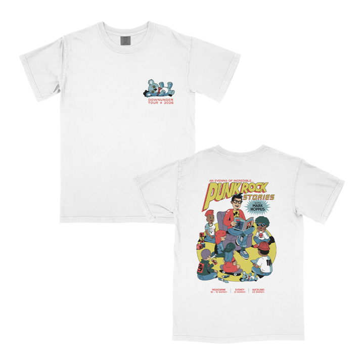 PUNK STORIES WHITE TEE