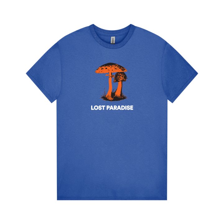 Mushroom Royal Blue Tshirt