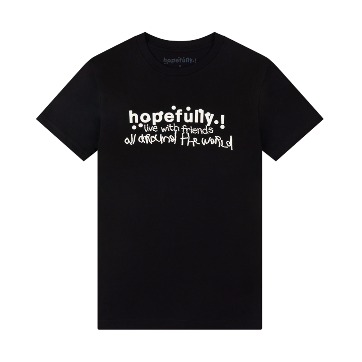 HOPEFULLY BLACK TSHIRT