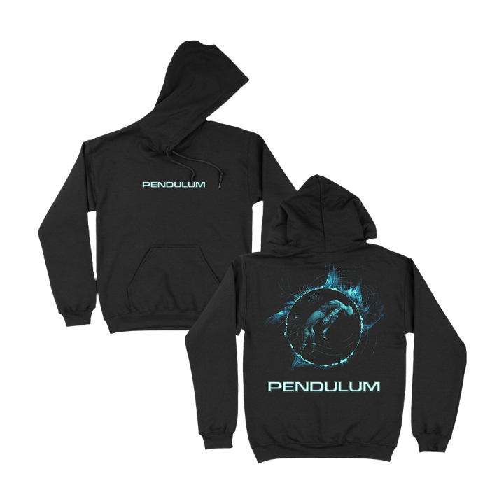 Floating Black Hoodie