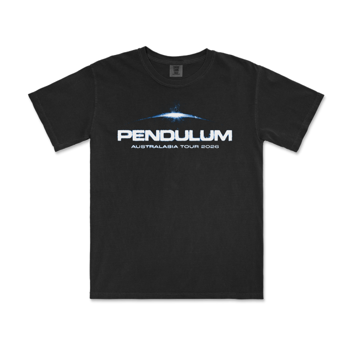 Aus Tour Tee Black Tshirt