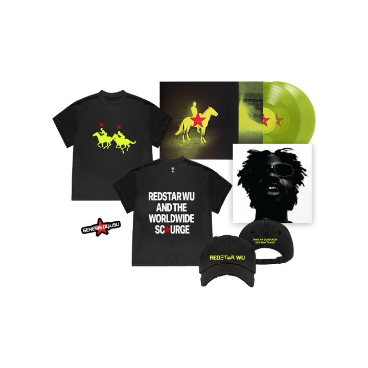 Redstar Wu &amp; The Worldwide Scourge Vinyl &amp; Merch Bundle