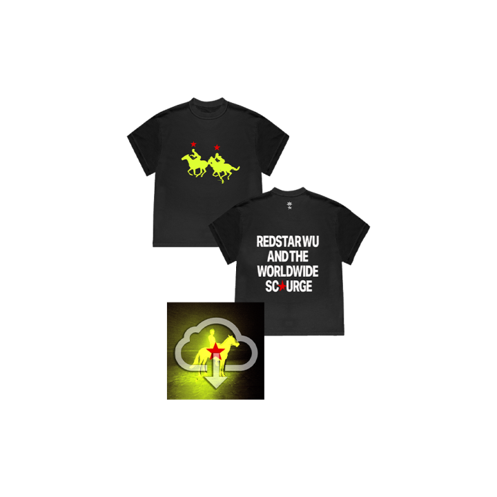 Redstar Wu Album Black Tshirt + Digital Download