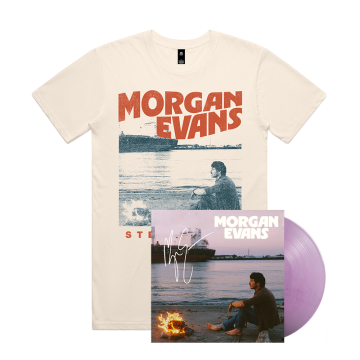 Steel Town Sunset Rose Vinyl + Tshirt