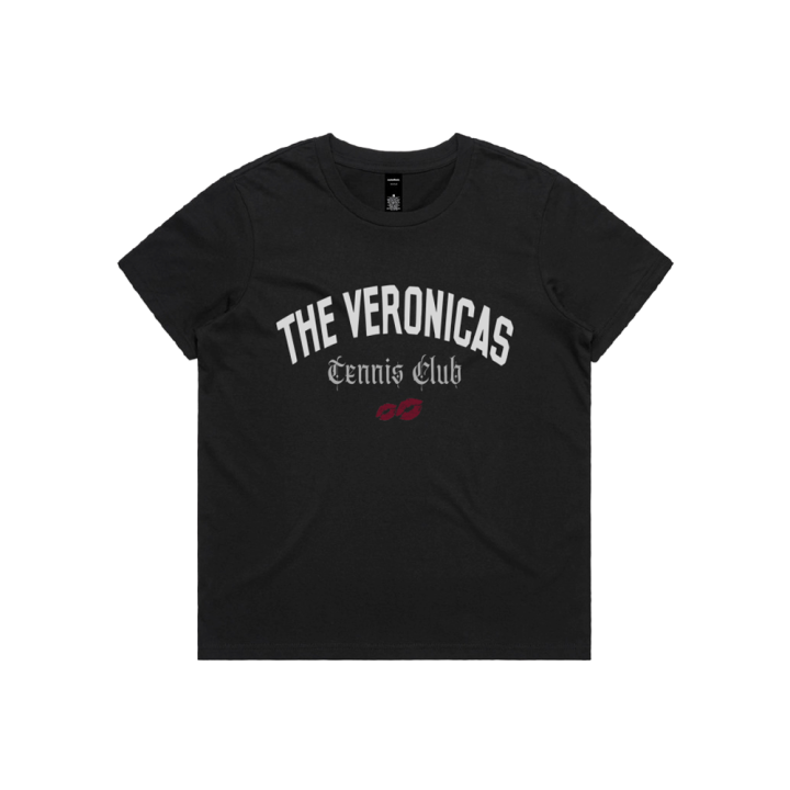 Tennis Club Black Tshirt