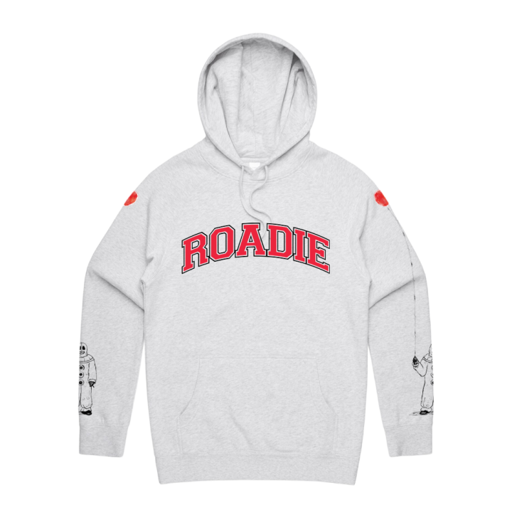 Roadie Varsity Grey Hoodie