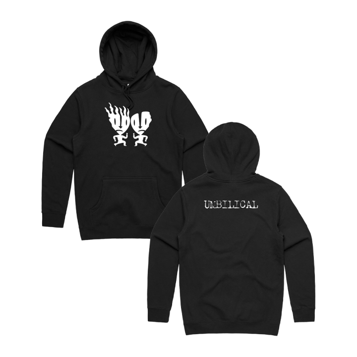 Umbilical Brothers Black Hoodie