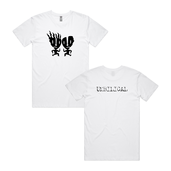 Umbilical Brothers White Tshirt