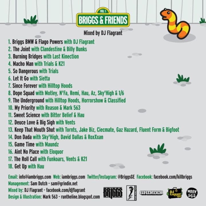 BRIGGS Volume 1 (Briggs &amp; Friends) CD