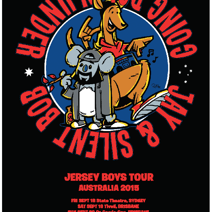 Down Under Tour Poster