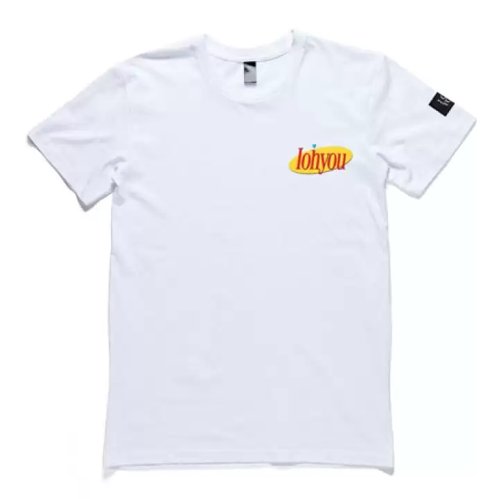 A Shirt About Nothing White Tee