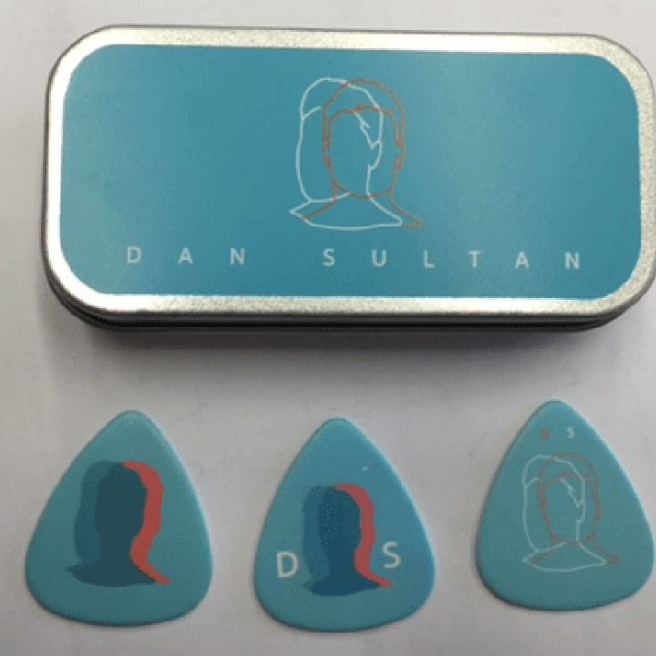 Guitar Pick Tin (Set of 3) 