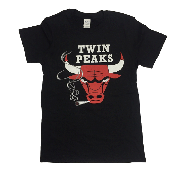 Chicago Bulls Black Tshirt