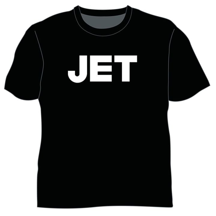 Classic Logo Black Tshirt w/dateback