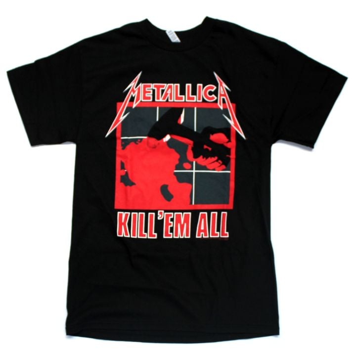 Kill &#039;Em All Black Tshirt