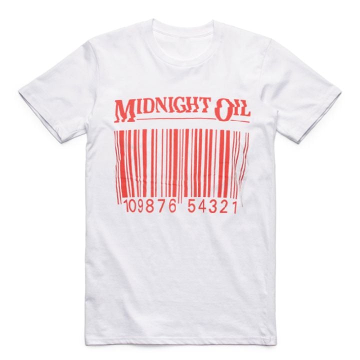 Barcode White Tshirt