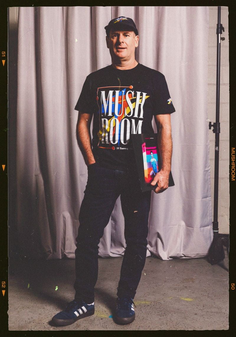 ‘80s Mushroom Black T-shirt 