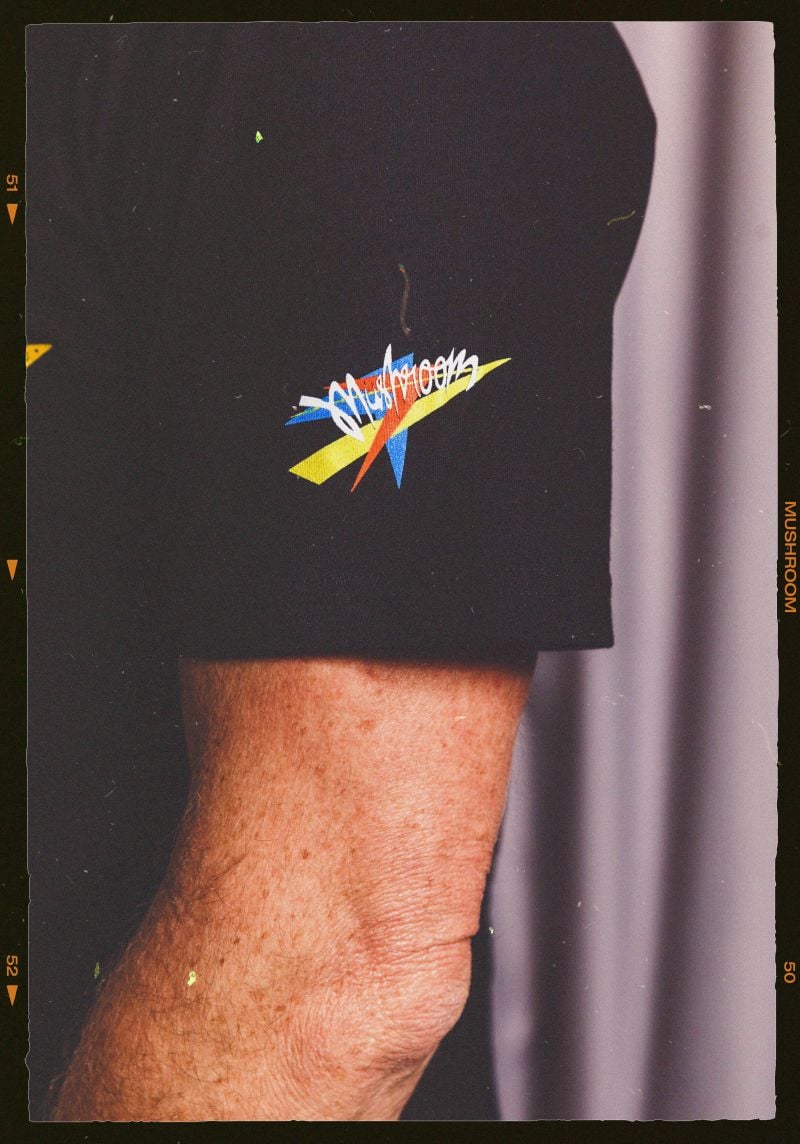 ‘80s Mushroom Black T-shirt 