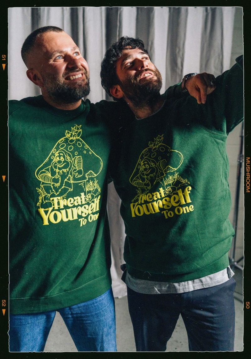 Treat Yourself Forest Green Crew