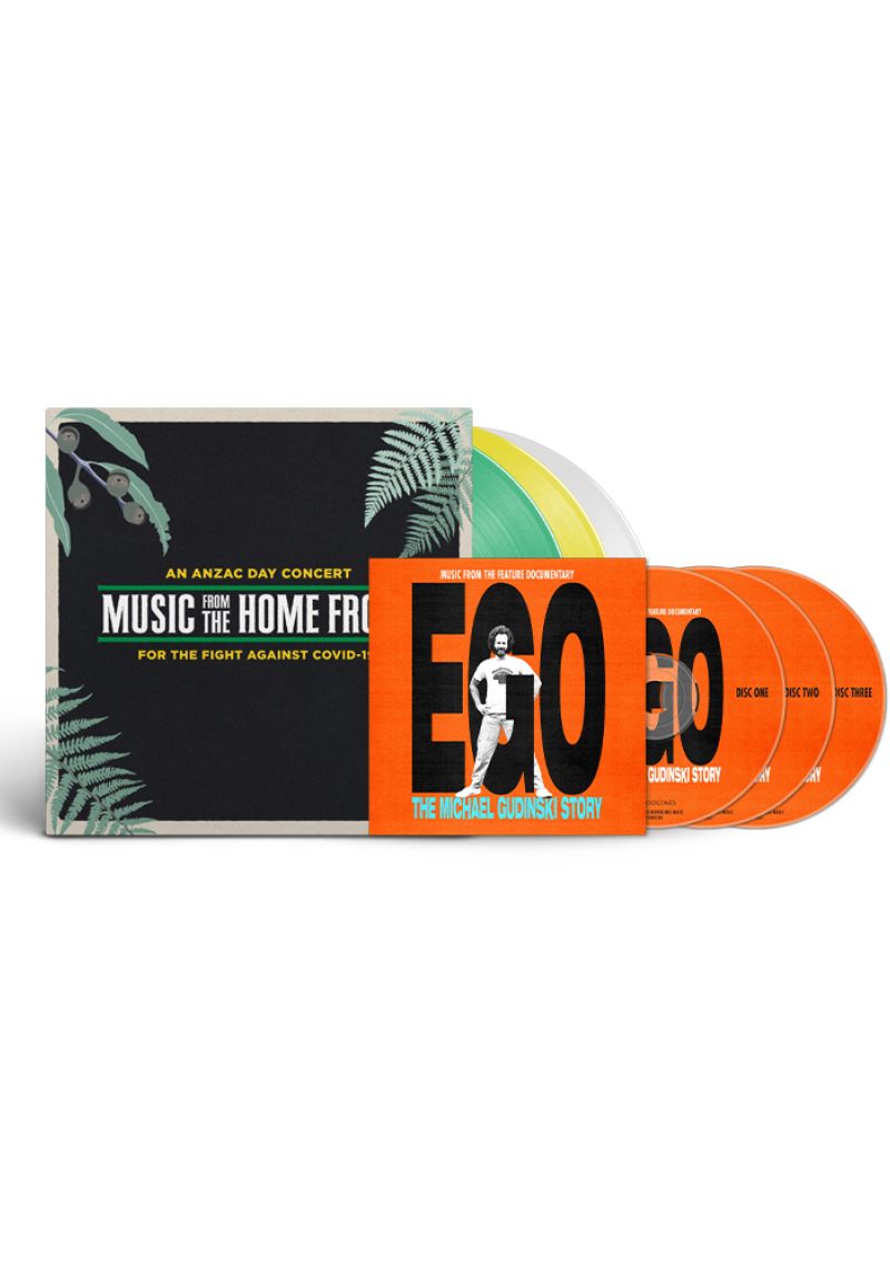 Ego: The Michael Gudinski Story - Music from the Feature Documentary 3CD + MFTHF 3LP Vinyl Personally Signed by Michael Gudinski