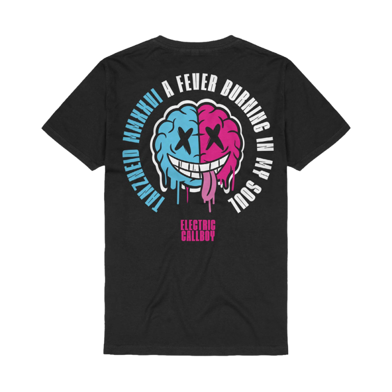 Soul Brain Black Tshirt by Electric Callboy