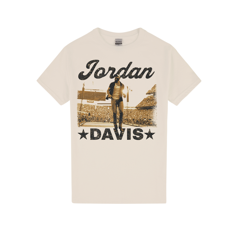 Jordan Davis Cream T-Shirt by Jordan Davis
