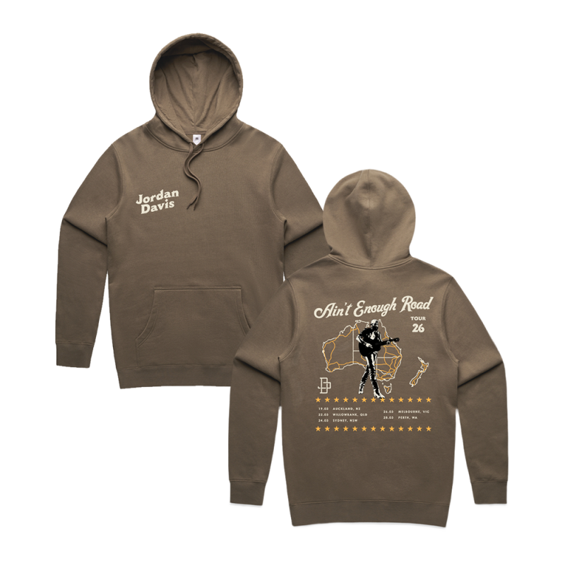 Ain’t Enough Road Tour Hoodie by Jordan Davis