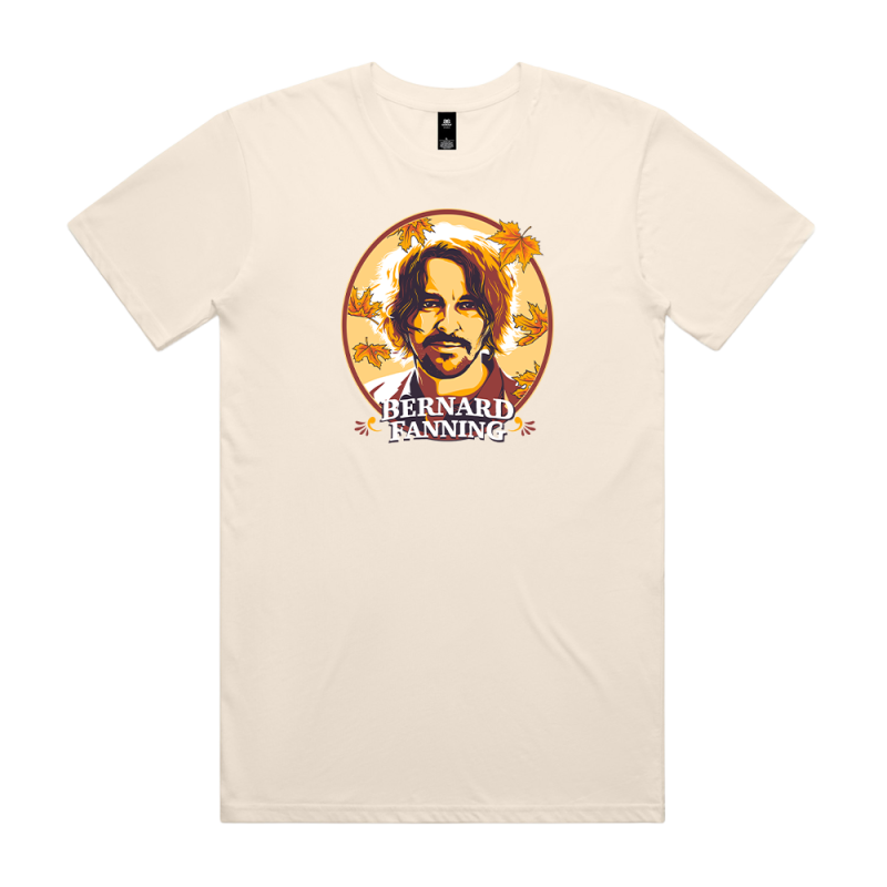 FACE TOUR ECRU TSHIRT by Bernard Fanning
