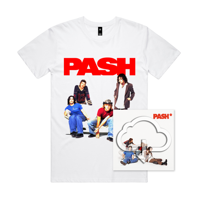 PASH EP PHOTO TSHIRT + DIGITAL DOWNLOAD by PASH