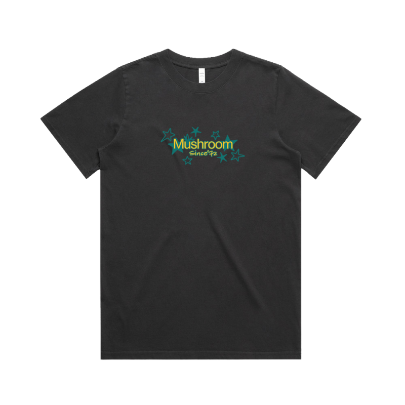 It's Grow Time Black Ladies Tshirt by Mushroom