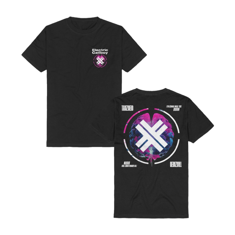 Make You Burn Black Tshirt by Electric Callboy