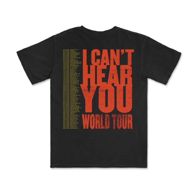 Screamer Black Tour Tshirt by Pierce the Veil