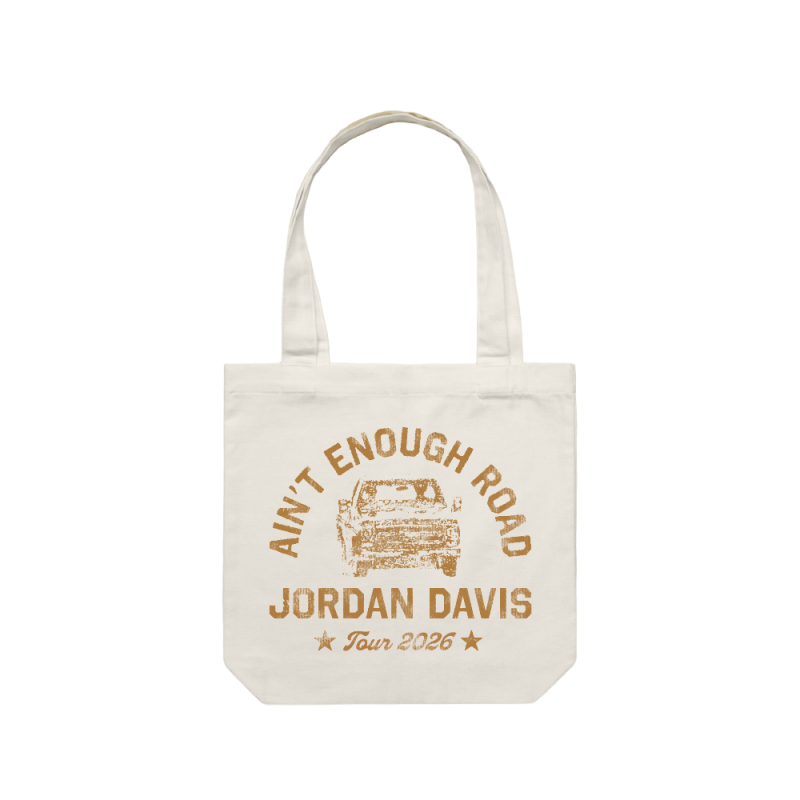 Ain’t Enough Road Tour Tote Bag by Jordan Davis