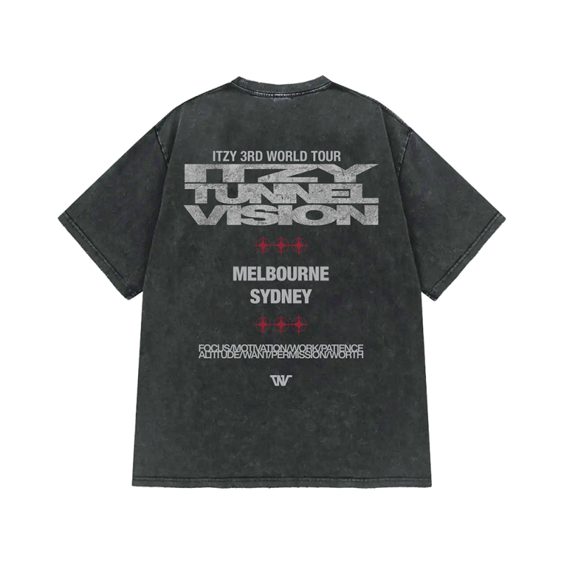 CHARCOAL T-SHIRT by ITZY